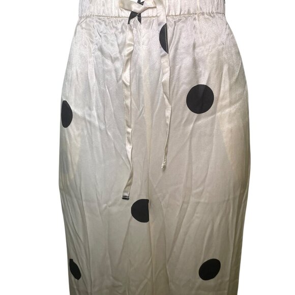 Aston Studio Eddy Pant Milk/Nero Dot NWT Size 10 $350 - Picture 5 of 6